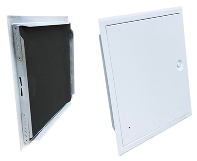 Revisionstüren gedämmt Softline weiß