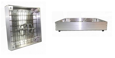 Schachtabdeckungen Aluminium, Geruchsdicht, Tagwasserdicht 75mm