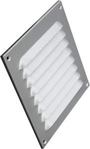 Lüftungsgitter Aluminium eloxiert