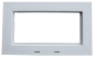 Preview: Kellerfenster weiss 70 x 50 cm Einfachverglasung