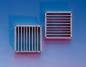 Preview: Lamellengitter eckig feuerhemmend High Performance 300 x 300 mm