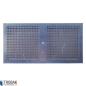 Preview: Stahlkellerfenster 2-flueglig festes Gitter 90 x 60 cm weiss RAL 9016