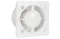 Preview: Ventilator AW 125 für Bad/ WC, Design Edelstahlabdeckung gebürstet gerade