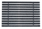Preview: ACO Schuhabstreifermatte Rips Anthrazit, 60 x 40
