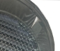 Preview: Lüftungsgitter Aluminium natur mit Stutzen DN 155-160 mm