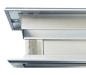 Preview: Türlüfter Aluminium eloxiert 600 x 400 mm