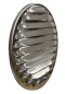 Preview: Variables Lüftungsgitter Edelstahl DN 180 für Rohre 125 - 160 mm