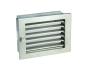 Preview: Warmluftgitter, Kachelofengitter Edelstahl matt 20 x 15 cm