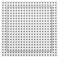 Preview: Revisionsklappe AluAkustik 200 x 200mm mit 12,5mm GKB-Einlage 12/25er Lochung rund, Vlies weiß, Deckeneinbau