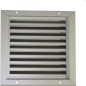 Preview: Sichtschutzgitter 400 x 300 mm eloxiert