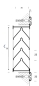 Preview: Sichtschutzgitter 400 x 300 mm eloxiert
