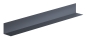Preview: Winkelprofil 50 x 50mm Aluminium anthrazit Länge 1,25 Meter