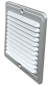 Preview: Lüftungsgitter Aluminium eloxiert
