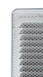 Preview: Lüftungsgitter Aluminium eloxier Rückseite