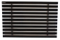 Preview: Trobak Schuhabstreifermatte 100 x 50 cm schwarz Gummiprofil