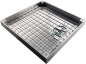 Preview: Begehbare Schachtabdeckung 70 x 70cm, lichte Weite 60 x 60cm, Bauhöhe 5cm