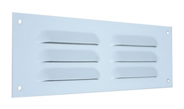 Kiemenblech, Lueftungsgitter Aluminium Natur 300 x 40 mm incl. Insektenschutz
