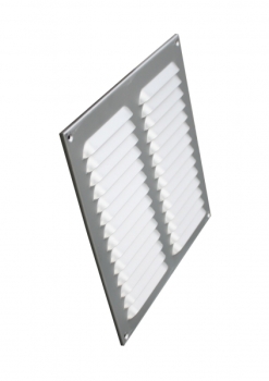 Lüftungsgitter Aluminium eloxiert 440 x 440 mm