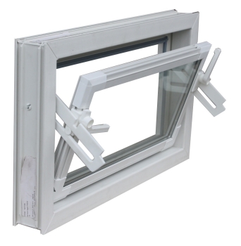 Kellerfenster weiss 60 x 50 cm Einfachverglasung