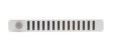 Schiebegitter Aluminium weiß 500 x 65mm