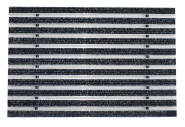 ACO Schuhabstreifermatte Rips Anthrazit, 60 x 40