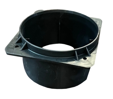 Ablaufanschluss senkrecht für Entwässerungsrinne 1 Meter Bauhöhe 55 mm