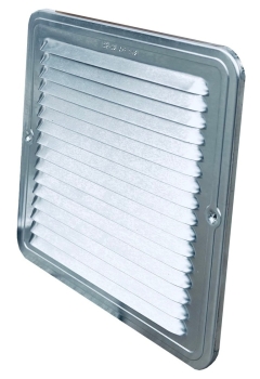 Lüftungsgitter Aluminium natur