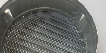 Lüftungsgitter Aluminium weiss mit Stutzen DN 95 - 100mm