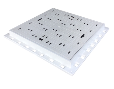 Schachtabdeckung TOP Abdeckung mit Rahmen 75 x 75cm
