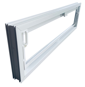 Kellerfenster weiss 100 x 30 cm Einfachverglasung