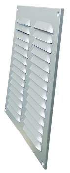 Lüftungsgitter Aluminium eloxiert 320 x 320 mm