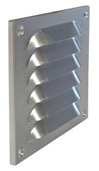Lüftungsgitter Aluminium eloxiert 140 x 140 mm