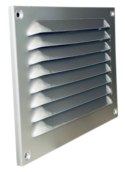 Lüftungsgitter Aluminium eloxiert 230 x 170 mm