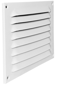 Lüftungsgitter Aluminium weiß rechteckig 230 x 170 mm