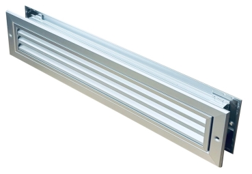 Preview: Türlüfter Aluminium 430 x 80 mm eloxiert