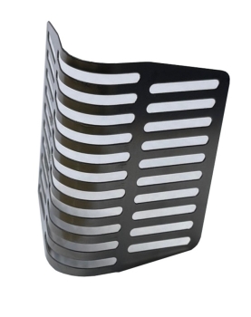 Stossfugenlüfter Clip Edelstahl Bauhöhe 50 mm