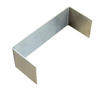 Stirnwand für Entwässerungsrinne Edelstahl 1 Meter superflach System 35/80