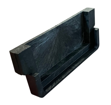 Stirnwand für Entwässerungsrinne 1 Meter Bauhöhe 55 mm