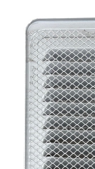Preview: Lüftungsgitter Aluminium eloxiert Rückseite