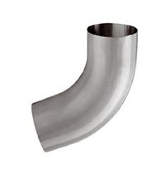 Fallrohrbogen 72 Grad DN 60 mm Aluminium
