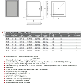 Preview: Datenblatt Softline 90