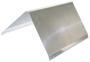 Firstblech Aluminium 125 x 125 mm Länge 1 Meter