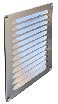 Lüftungsgitter Edelstahl 200 x 250mm
