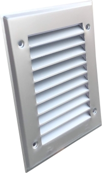 Lüftungsgitter Aluminium eloxiert 440 x 440 mm