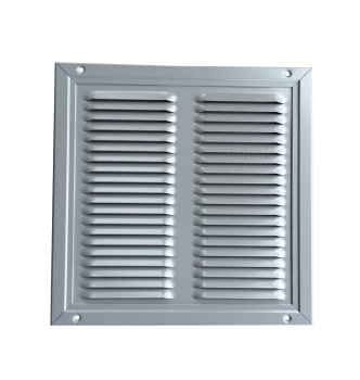 Luftgitter, Lüftungsgitter Aluminium Braun 250 x 250 mm