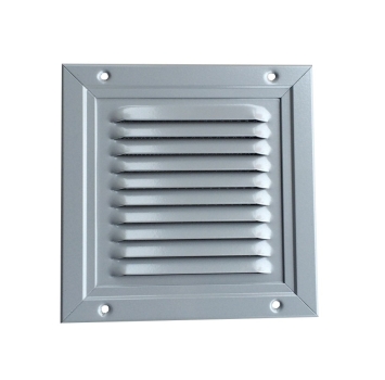 Luftgitter, Lüftungsgitter Aluminium Braun 150 x 150mm
