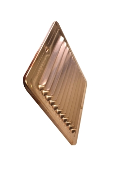 Lüftungsgitter aus Kupfer 150 x 150 mm