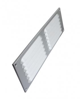 Lüftungsgitter Aluminium eloxiert 440 x 140 mm