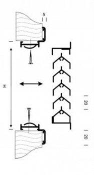 Skizze Revisionslüftungsgitter