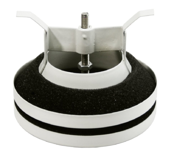 Tellerventil Stahlblech weiss DN 125, Zuluftventil